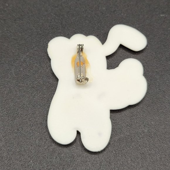 Pluto Pinback Button Lapel Pin Brooch Hard Plastic - Picture 2 of 2